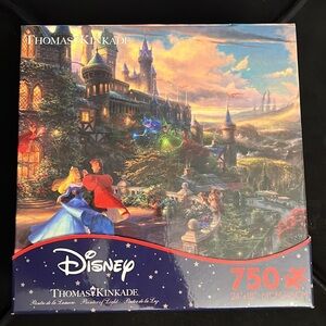 Ceaco Thomas Kinkade Disney Sleeping Beauty Enchanting 750 Piece Jigsaw Puzzle